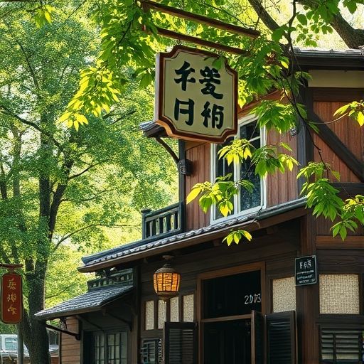 白云山茶肆外观