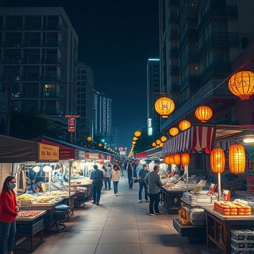 广州中圈外围夜市