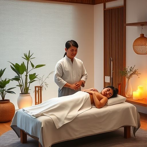 养生馆推拿服务