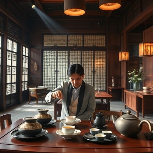 广州品茶工作室内部