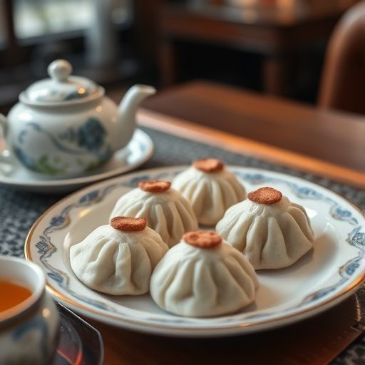 茶具与广式点心