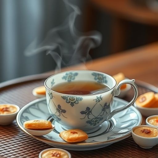 深圳高端工作室茶具与茶点