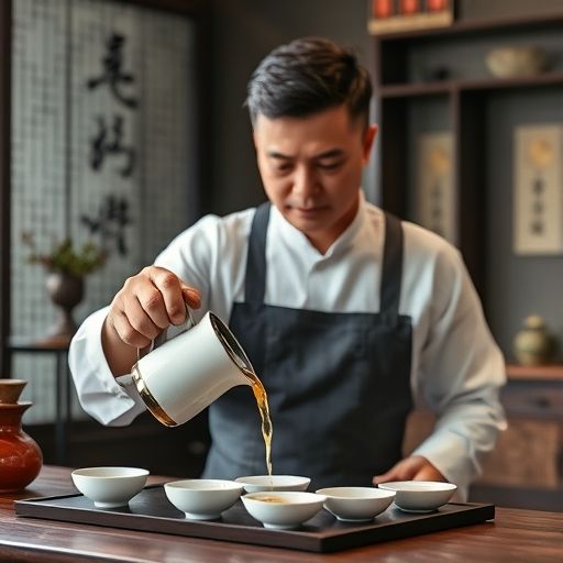深圳高端工作室茶艺师泡茶