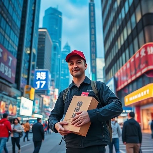 广州街头高端新茶外卖配送