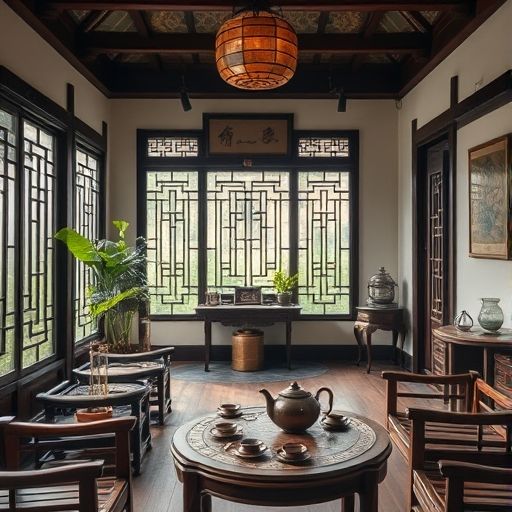 广州品茶工作室传统装饰