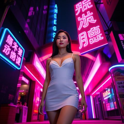 深圳qm百花楼璀璨夜景