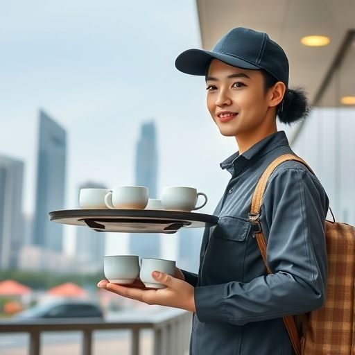 广州品茶外卖配送场景