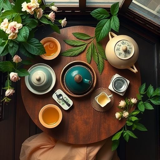 春茶特惠套餐的实物展示