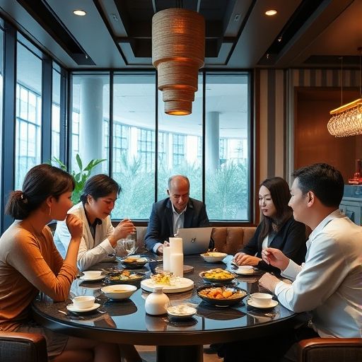 广州茶室社交场景