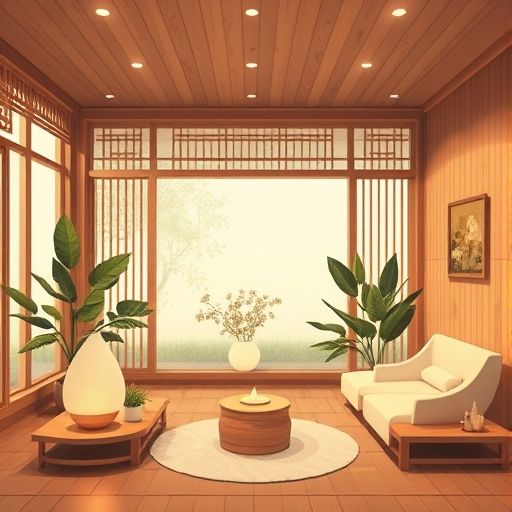 养生馆内部环境