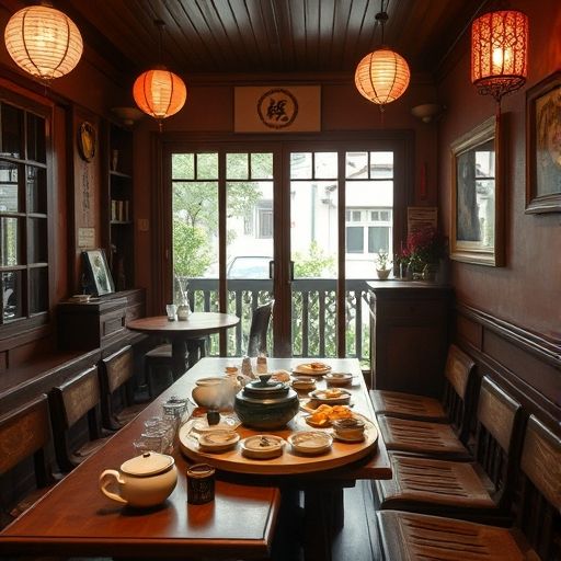 广州老城区传统茶肆