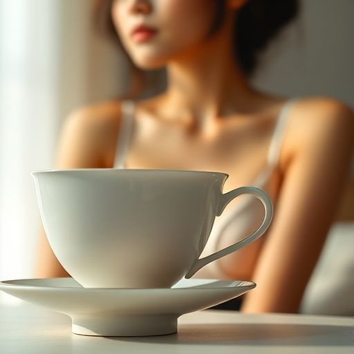 一杯清香的茶点缀生活