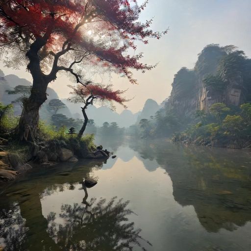 一群人沿着茶园的小路徒步远足