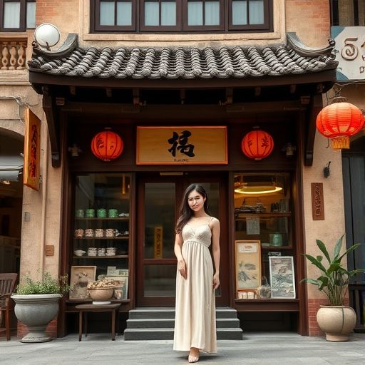 荔湾区老字号茶肆的外观