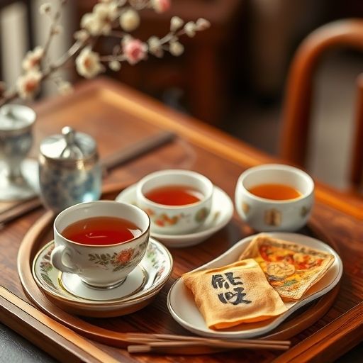 深圳茶具与茶点