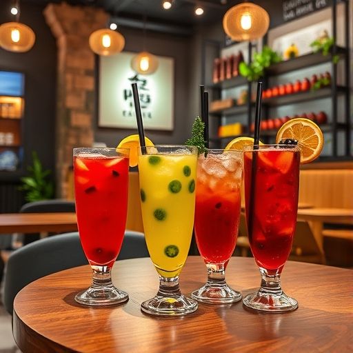 罗湖现代茶饮店