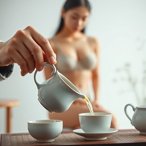 茶艺师优雅泡茶
