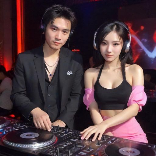 DJ台的节奏与能量