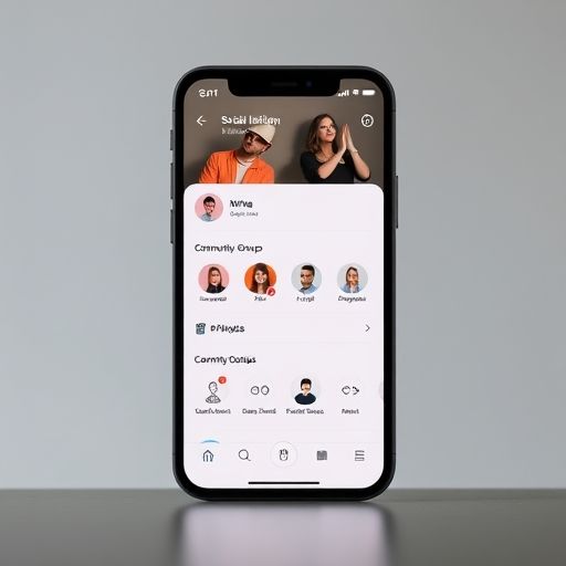 蒲友网界面设计