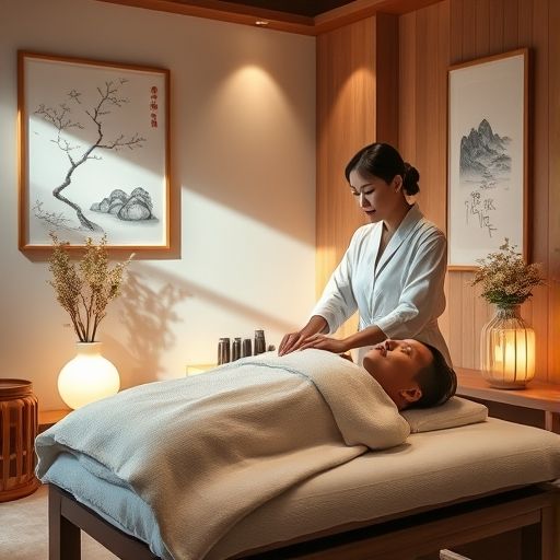 养生馆按摩体验