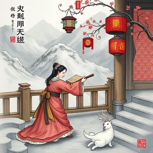 茶艺师优雅冲泡茶叶的瞬间