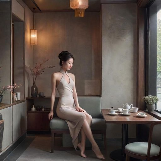 天河茶空间的现代设计