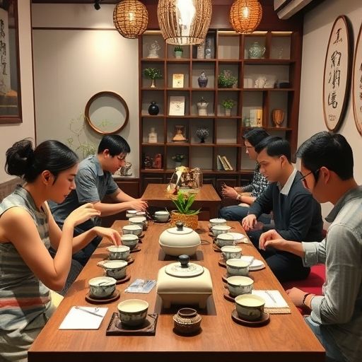 深圳茶室上课场景