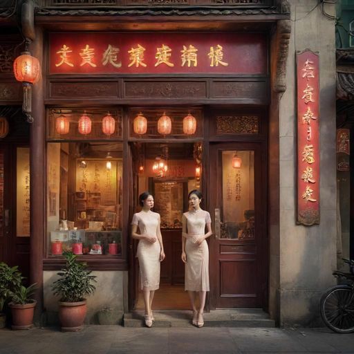 靠谱茶肆的实体店铺外观