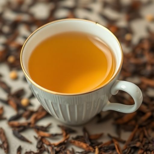 精致茶具与茶叶