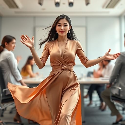 团队合作会议场景