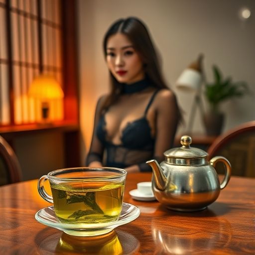 高端茶上门服务茶具与茶叶