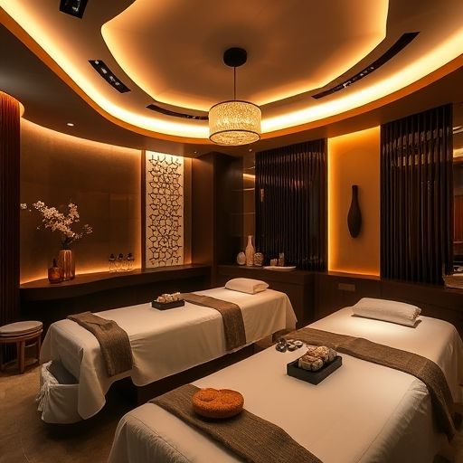 高端水疗室内环境