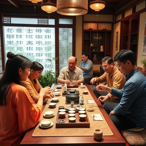 深圳茶艺课程现场