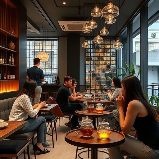 广州天河区现代茶肆