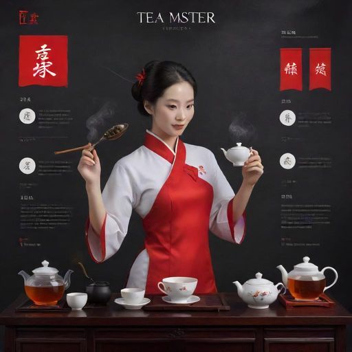茶艺师泡茶过程