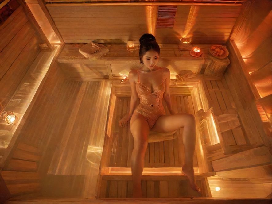 广州桑拿会所室内豪华场景
