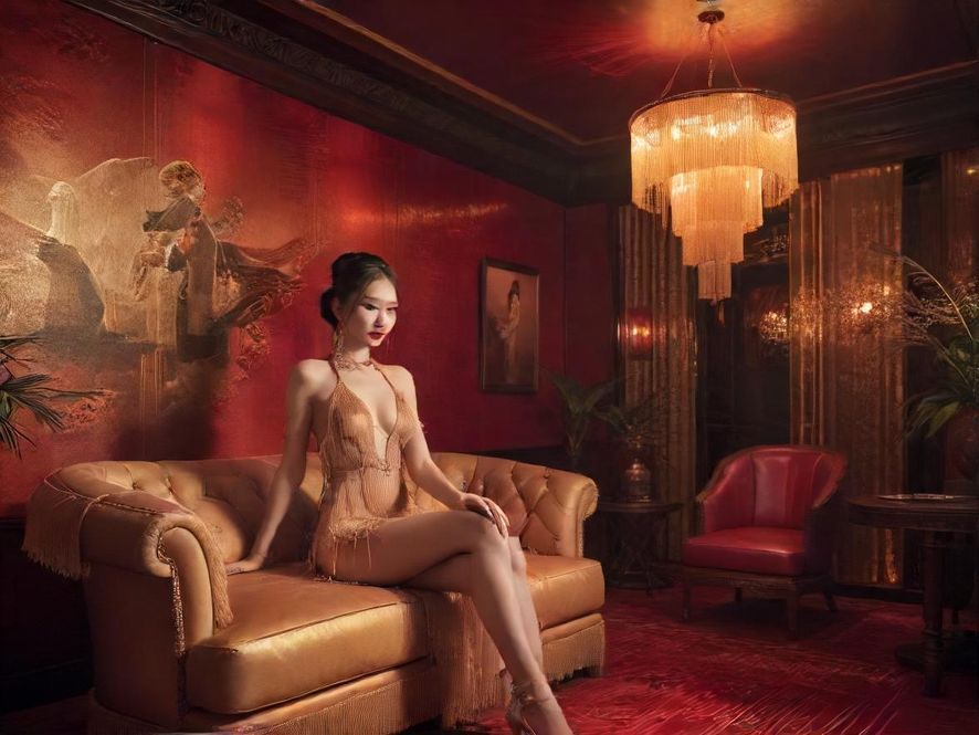 广州天河高端私人会所内景,展示奢华舒适的休闲包厢。