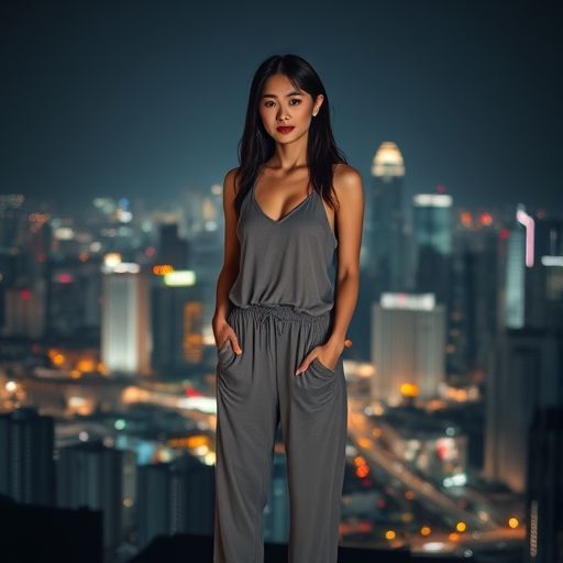 广州夜景流光溢彩