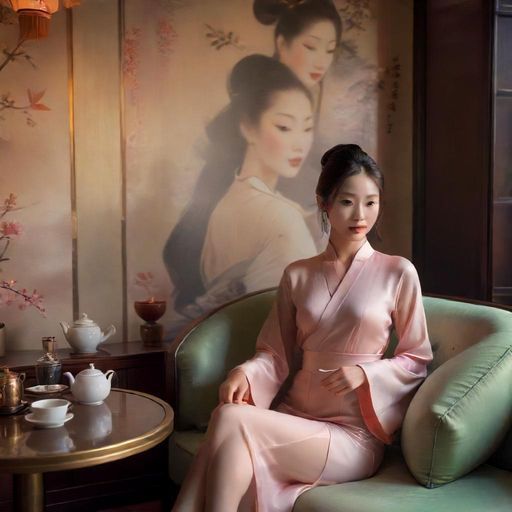 典雅舒适的休闲茶室