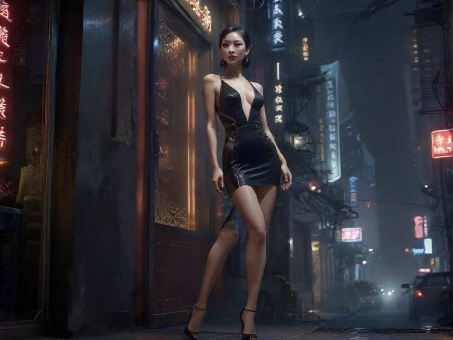 广佛夜场会所夜晚外观展示