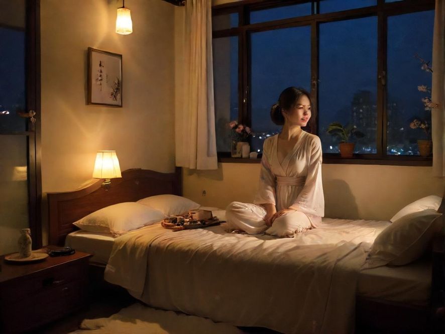 夜场会所豪华休息室场景