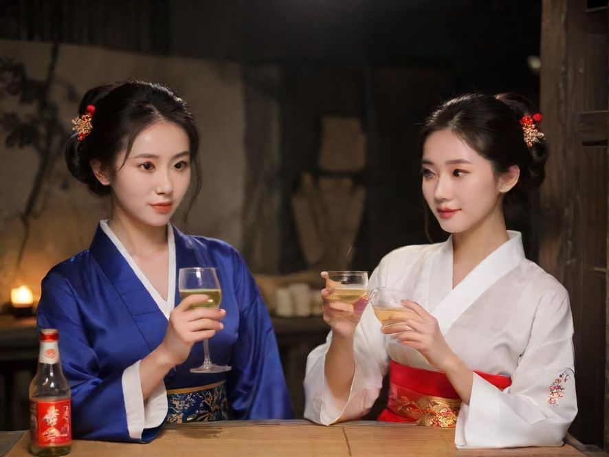 夜场酒吧内部氛围