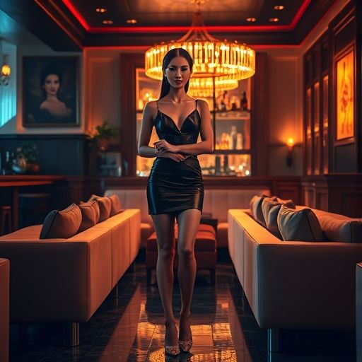 广州花都高端会所休息区