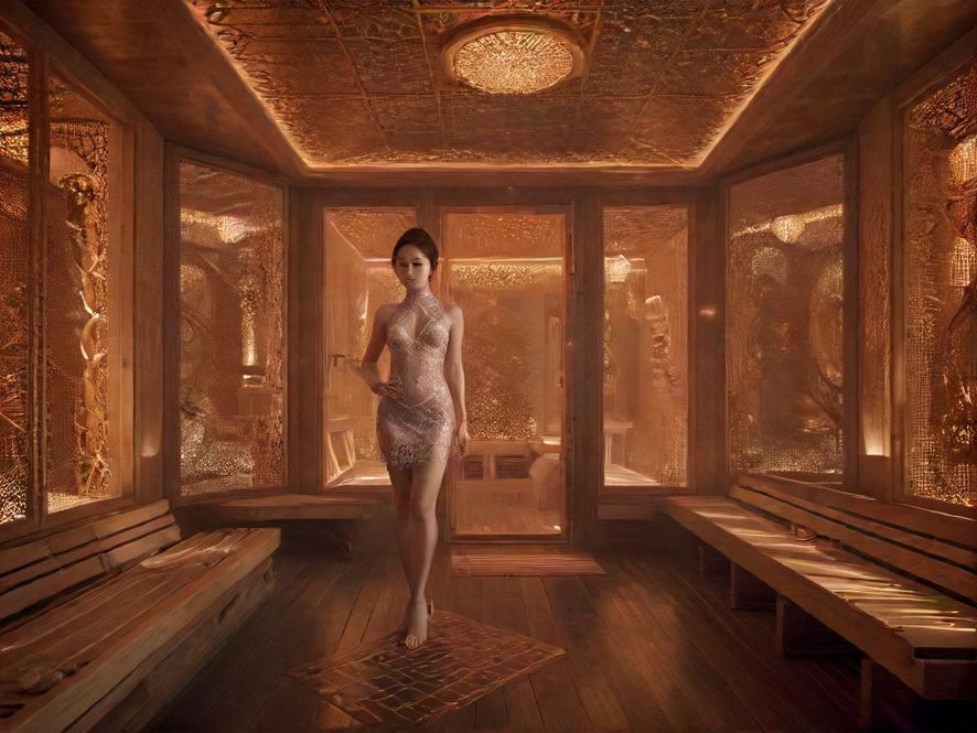 91凤楼夜场会所豪华桑拿包厢