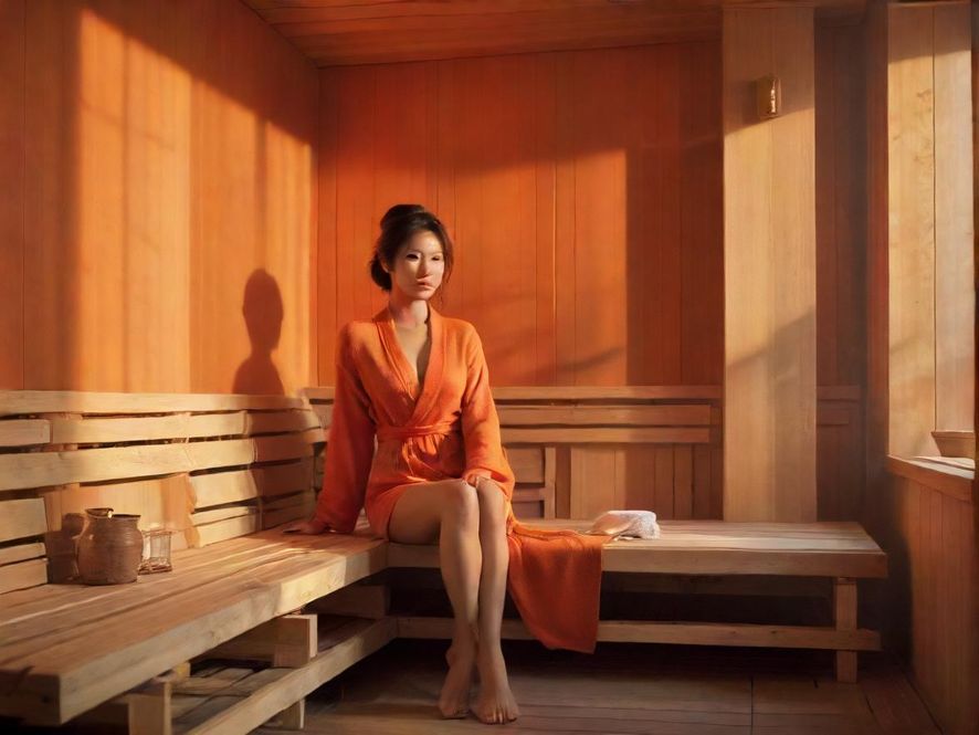 广州桑拿会所休息区环境