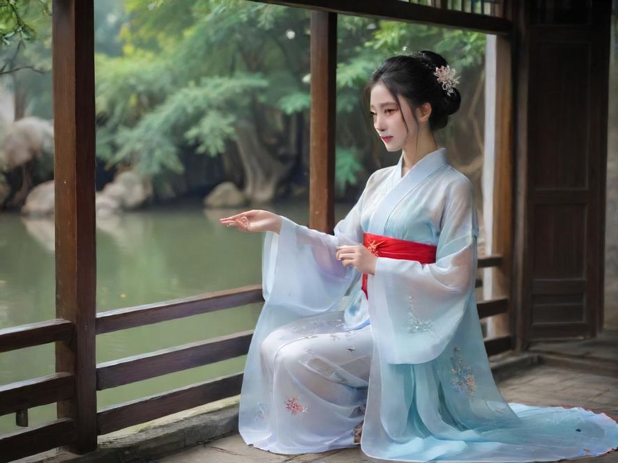 广州水磨服务局部特写