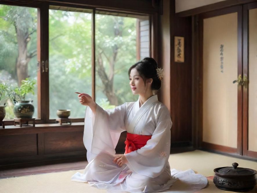 广州高端茶社茶艺表演场景