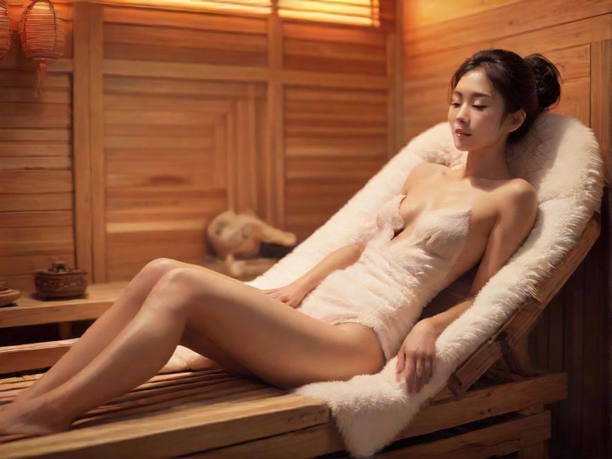 深圳桑拿会所舒适的休息区