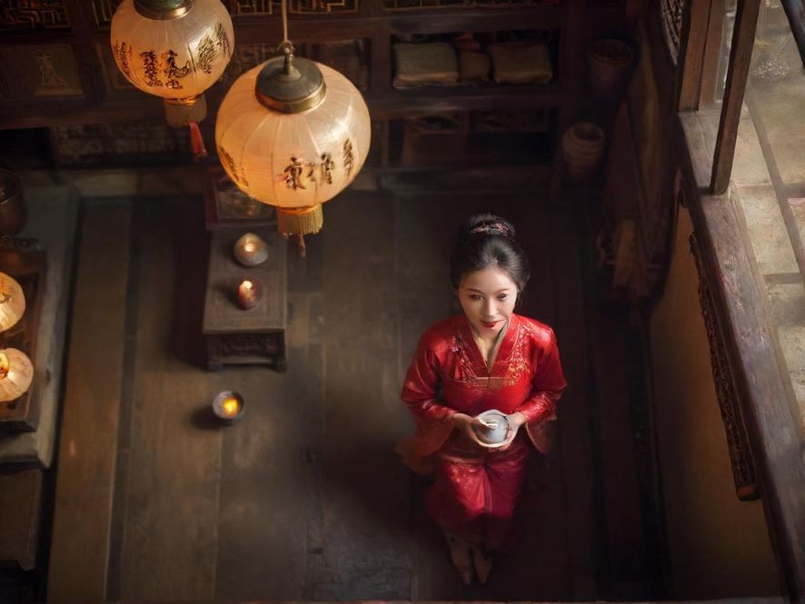 深圳龙华茶社内部环境展示