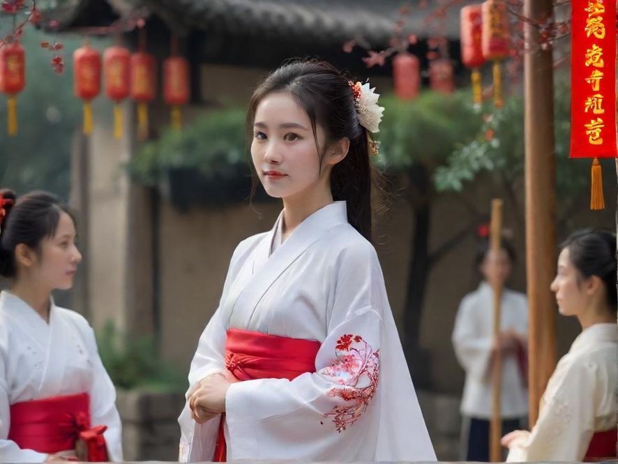 一条走廊上有多扇样式不同的门,暗示着多样的选择